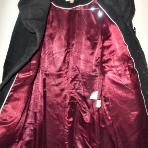 #M-4518 Liz Claiborne WOMAN'S COAT Sz 12 Woman's Jacket Wool Coat Vintage Coat - Picture 5 of 8